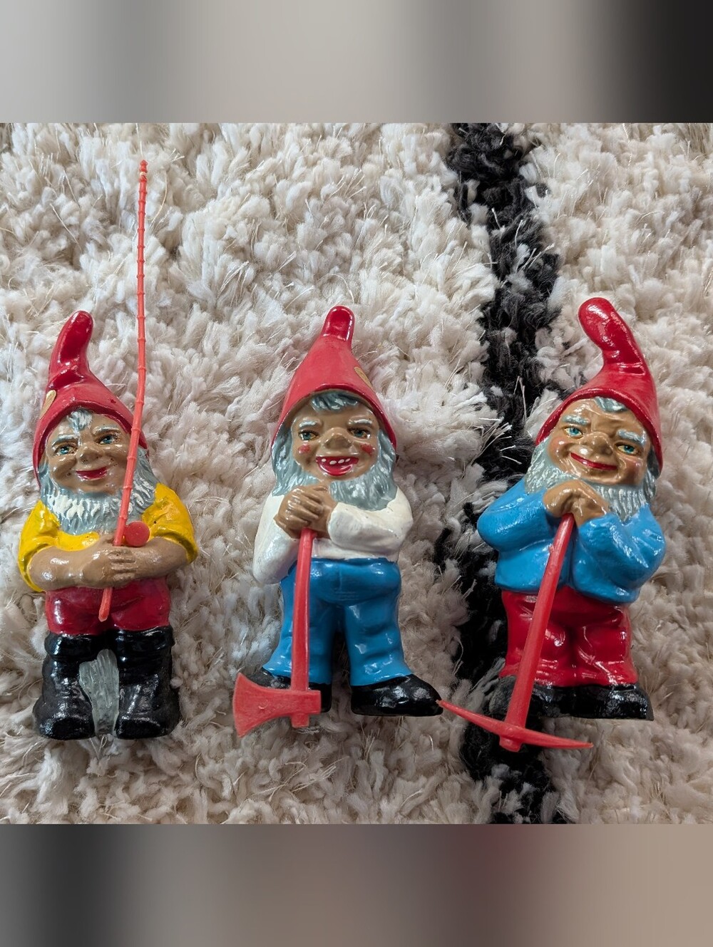 Vintage Puma Plastik West Germany Gnome Set • COLLECTABLE